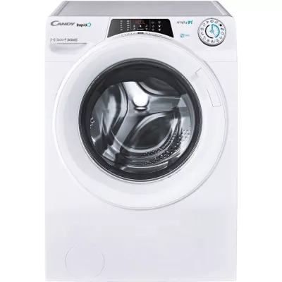 Пральна машина Candy фронтальна, 7кг, 1200, A+++, 45см, дисплей, пара, інвертор, білий (RO41274DWMCE/1-9)