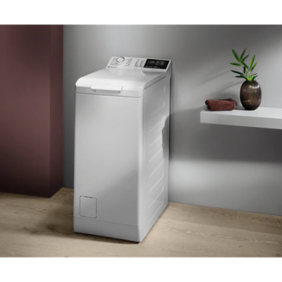 Пральна машина Electrolux вертикальна, 6кг, 1000, A+++, 60см, дисплей, білий (EW6T4062U)