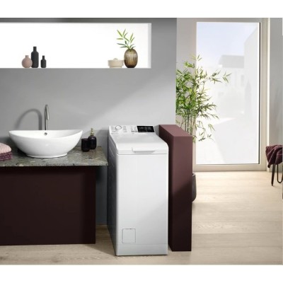Пральна машина Electrolux вертикальна, 7кг, 1200, A+++, 60см, дисплей, інвертор, білий (EW6T4272U)