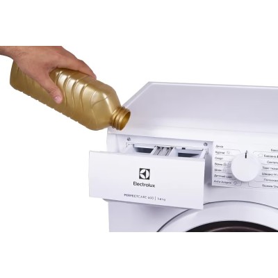 Пральна машина Electrolux фронтальна, 6кг, 1000, A+++, 41см, дисплей, білий (EW6S406WU)