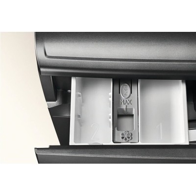 Пральна машина Electrolux фронтальна, 6кг, 1000, A+++, 41см, дисплей, чорний (EW6S406BXU)