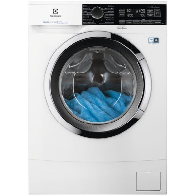 Пральна машина Electrolux фронтальна, 7кг, 1200, A+++, 48см, дисплей, інвертор, білий (EW6SM227CU)