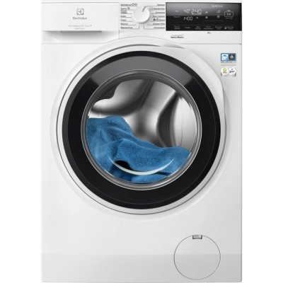 Пральна машина Electrolux фронтальна, 9кг, 1400, A+++, 66см, дисплей, пара, інвертор, автодоз, білий (EW6F3494ACU)