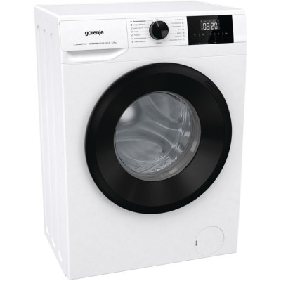 Пральна машина Gorenje фронтальна, 7кг, 1200, A++, 43.5см, дисплей, пар, інвертор, білий (W3NGPI72SBS)