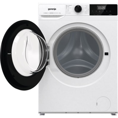 Пральна машина Gorenje фронтальна, 7кг, 1400, A+++, 47см, дисплей, пара, інвертор, білий (WNHEI74SAS)