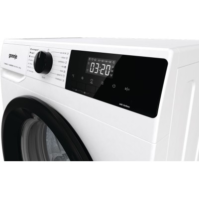 Пральна машина Gorenje фронтальна, 7кг, 1400, A+++, 47см, дисплей, пара, інвертор, білий (WNHEI74SAS)