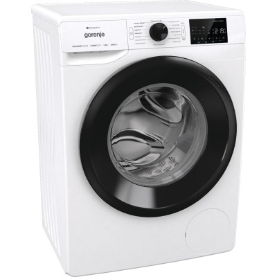 Пральна машина Gorenje фронтальна, 8кг, 1200, A+++, 46,5см, дисплей, інвертор, пара, Wi-Fi, білий (WPNEI82SBSWIFI)
