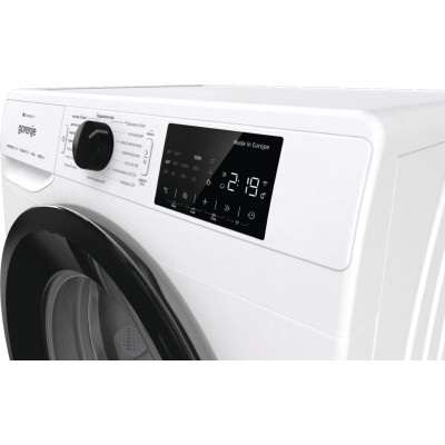 Пральна машина Gorenje фронтальна, 8кг, 1200, A+++, 46,5см, дисплей, інвертор, пара, Wi-Fi, білий (WPNEI82SBSWIFI)