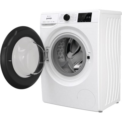 Пральна машина Gorenje фронтальна, 8кг, 1200, A+++, 46,5см, дисплей, інвертор, пара, Wi-Fi, білий (WPNEI82SBSWIFI)