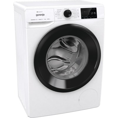 Пральна машина Gorenje фронтальна, 8кг, 1400, A+++, 46,5см, дисплей, інвертор, пара, Wi-Fi, білий (WPNEI84SBSWIFI)