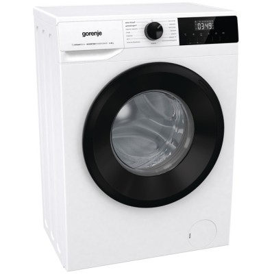 Пральна машина Gorenje фронтальна, 8кг, 1400, A+++, 55см, дисплей, пара, інвертор, білий (W1NHPI84AS)