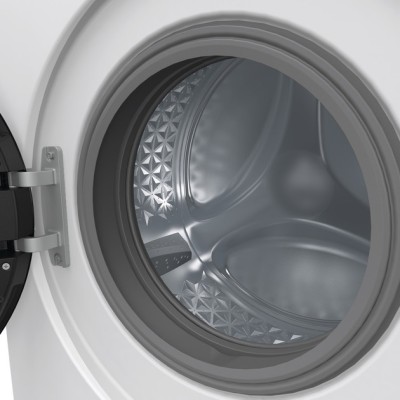 Пральна машина Gorenje фронтальна, 8кг, 1400, A+++, 55см, дисплей, пара, інвертор, білий (W1NHPI84AS)