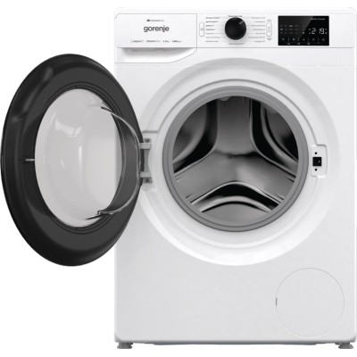 Пральна машина Gorenje фронтальна, 9кг, 1400, A+++, 46,5см, дисплей, інвертор, пара, Wi-Fi, білий (WPNEI94A1SWIFI)