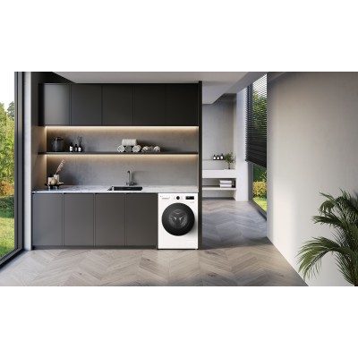 Пральна машина LG фронтальна, 7кг, 1200, A+++, 44см, дисплей, пара, інвертор, білий (F2Y1HS5W)