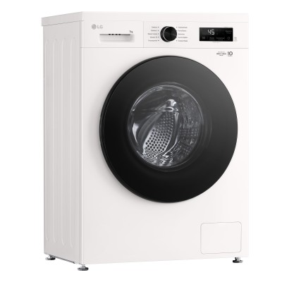 Пральна машина LG фронтальна, 7кг, 1200, A+++, 44см, дисплей, пара, інвертор, білий (F2Y1HS5W)