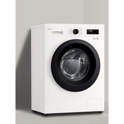 Пральна машина LG фронтальна, 7кг, 1200, A+++, 44см, дисплей, пара, інвертор, білий (F2Y1HS6W)