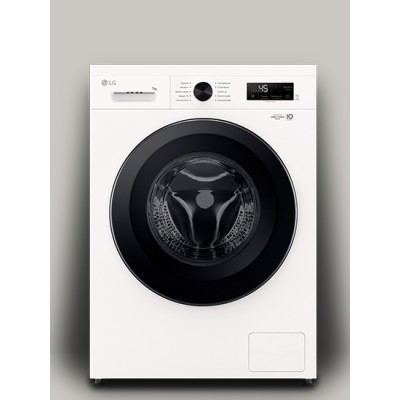 Пральна машина LG фронтальна, 7кг, 1200, A+++, 44см, дисплей, пара, інвертор, білий (F2Y1HS6W)