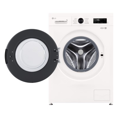 Пральна машина LG фронтальна, 7кг, 1200, A+++, 44см, дисплей, пара, інвертор, білий (F2Y1HS6W)