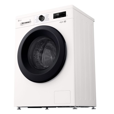 Пральна машина LG фронтальна, 7кг, 1200, A+++, 44см, дисплей, пара, інвертор, білий (F2Y1HS6W)