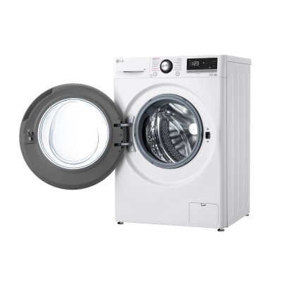 Пральна машина LG фронтальна, 7кг, 1200, A+++, 48см, дисплей, пара, інвертор, білий (F2V3HS6WW)