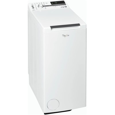 Пральна машина Whirlpool вертикальна, 6,5кг, 1200, A+++, 60см, дисплей, інвертор, білий (TDLR65230UA)