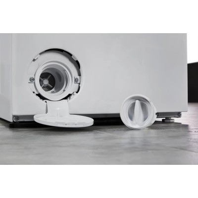 Пральна машина Whirlpool вертикальна, 6,5кг, 1200, A+++, 60см, дисплей, інвертор, білий (TDLR65230UA)