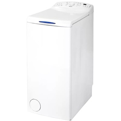 Пральна машина Whirlpool вертикальна, 6кг, 1000, A+++, 60см, дисплей, білий (AWE66710UA)