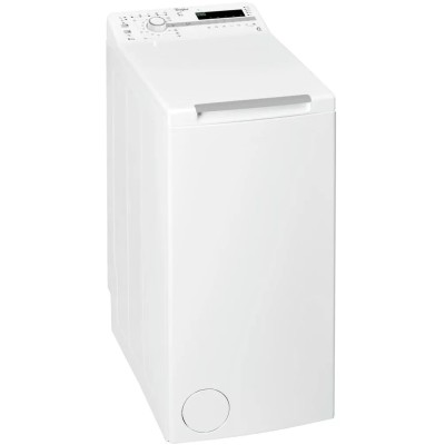 Пральна машина Whirlpool вертикальна, 6кг, 1200, A+++, 60см, дисплей, білий (TDLR60210UA)