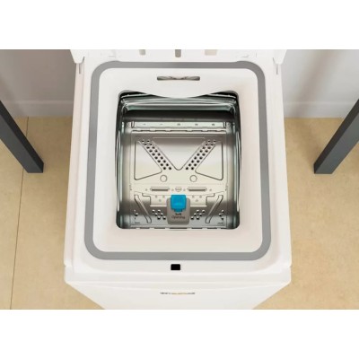 Пральна машина Whirlpool вертикальна, 6кг, 1200, A+++, 60см, дисплей, білий (TDLR60210UA)