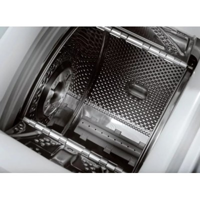 Пральна машина Whirlpool вертикальна, 6кг, 1200, A+++, 60см, дисплей, білий (TDLR60210UA)
