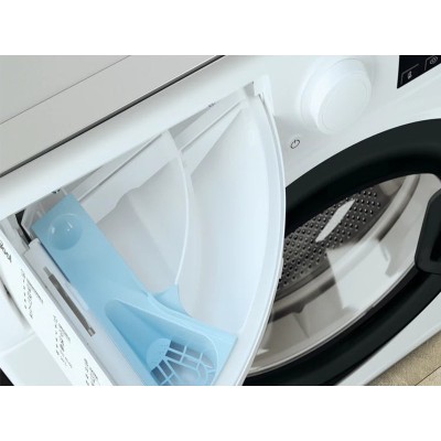 Пральна машина Whirlpool фронтальна, 7кг, 1200, A+++, 43.5см, дисплей, пара, інвертор, люк чорний, білий (WRSB7259WBUA)
