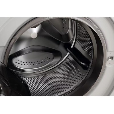 Пральна машина Whirlpool фронтальна, 9кг, 1400, A+++, 60см, дисплей, пара, інвертор, люк чорний, білий (FFB9448BVUA)