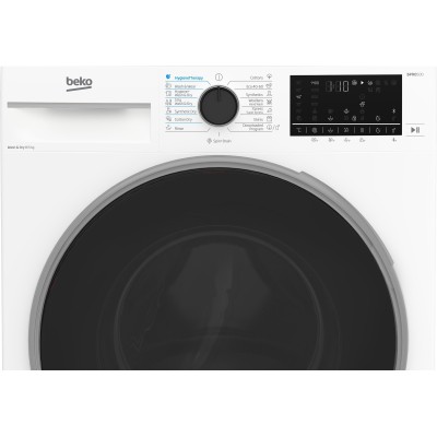Прально-сушильна машина Beko фронтальна, 8(5)кг, 1400, D, 57см, дисплей, білий (B5DFT58447W)