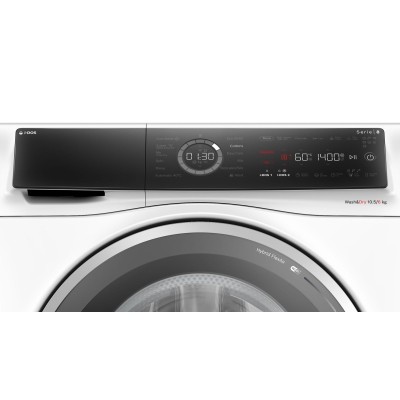 Прально-сушильна машина Bosch фронтальна, 10.5(6)кг, 1400, A, 60см, дисплей, i-Dos, інвертор, пара, білий (WNC254A0ME)