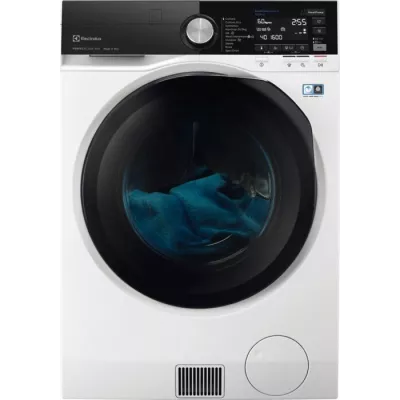 Прально-сушильна машина Electrolux фронтальна, 10(6)кг, 1600, А, 63см, дисплей, пара, інвертор, heat pump, білий (EW9W161BUC)