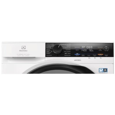 Прально-сушильна машина Electrolux фронтальна, 9(5)кг, 1400, А, 58см, дисплей, пара, інвертор, білий (EW7W4492U)