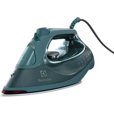 Праска Electrolux, 2600Вт, 330мл, паровий удар 210гр, керам. підошва, зелений (E6SI1-6PG)