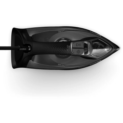 Праска Philips 5000 Series, 2600Вт, 320мл, паровий удар -200гр, постійна пара - 45гр, керам. підошва, чорний (DST5040/80)