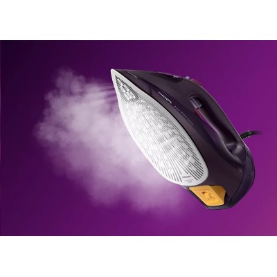 Праска Philips 7000 Series, 3000Вт, 300мл, паровий удар -250гр, постійна пара - 50гр, нерж. сталь, пурпурний (DST7061/30)