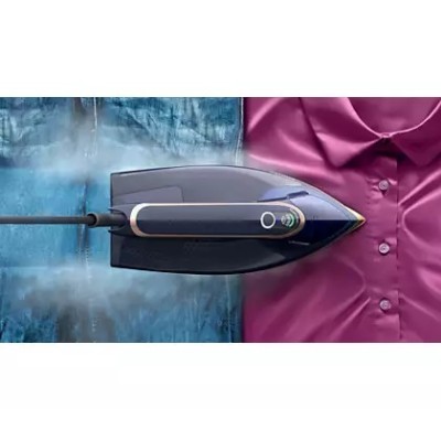 Праска Philips Azur 8000 Series, 3000Вт, 350мл, паровий удар -260гр, постійна пара - 85гр, нерж. сталь, темно синій (DST8050/20)