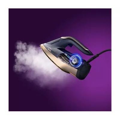 Праска Philips Azur 8000 Series, 3000Вт, 350мл, паровий удар -260гр, постійна пара - 85гр, нерж. сталь, темно синій (DST8050/20)
