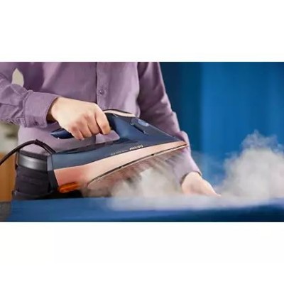 Праска Philips Azur 8000 Series, 3000Вт, 350мл, паровий удар -260гр, постійна пара - 85гр, нерж. сталь, темно синій (DST8050/20)