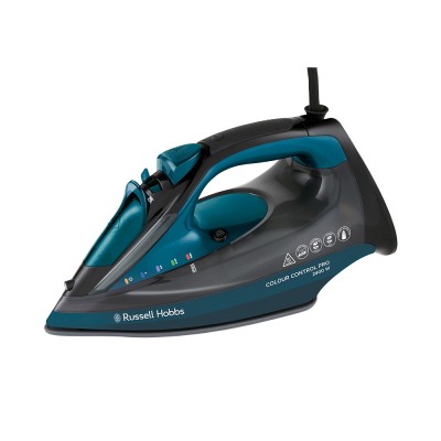 Праска Russell Hobbs Colour Control Pro, 2400Вт, 380мл, паровий удар -185гр, самоочищування, індик.температури, керам. підошва, 