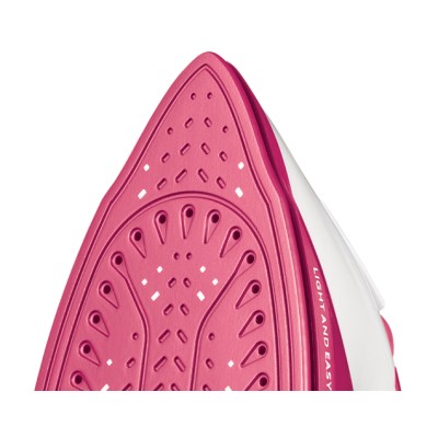 Праска Russell Hobbs Light & Easy Brights Berry, 2600Вт, 240мл, паровий удар -115гр, постійна пара - 35гр, керам. підошва, малин
