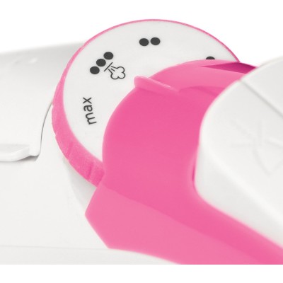 Праска Russell Hobbs Light & Easy Pro, 2600Вт, 240мл, паровий удар -130гр, постійна пара - 40гр, керам. підошва, біло-рожевий (2