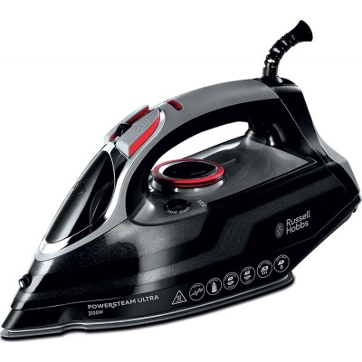 Праска Russell Hobbs Power Steam Ultra, 3100Вт, 350мл, паровий удар -210гр, постійна пара - 45гр, керам. підошва, сірий (20630-5