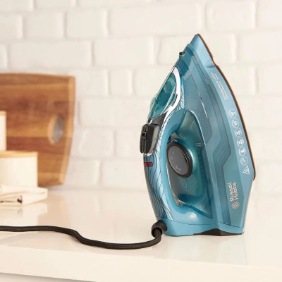 Праска Russell Hobbs Powersteam Ultra Coconut Smooth, 3100Вт, 350мл, паровий удар -230гр, самоочищування, керам. підошва, блакит