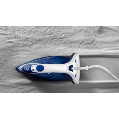 Праска Tefal Easygliss Plus, 2500Вт, 270мл, паровий удар -220гр, постійна пара - 45гр, керам. підошва, синій (FV5735E0)