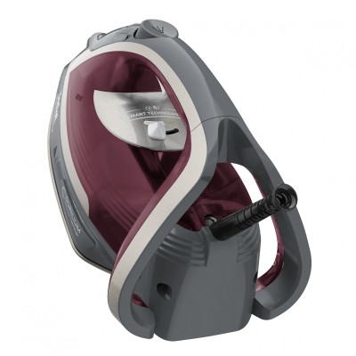 Праска Tefal Smart Protect Plus, 2800Вт, 270мл, паровий удар -260гр, постійна пара - 40гр, керам. підошва, сіро-бордовий (FV6870