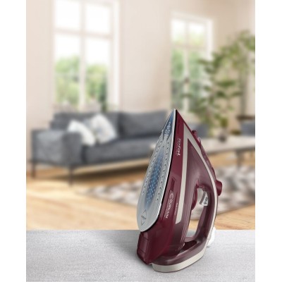 Праска Tefal Ultragliss Plus, 2800Вт, 270мл, паровий удар -260гр, постійна пара - 50гр, керам. підошва, бордовий (FV6820E0)